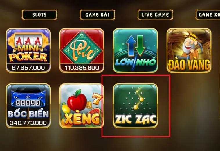 Hướng Dẫn Cách Chơi Game Nhanh ZicZac Tại 69VN Siêu Vui Vẻ Và Dễ Thắng